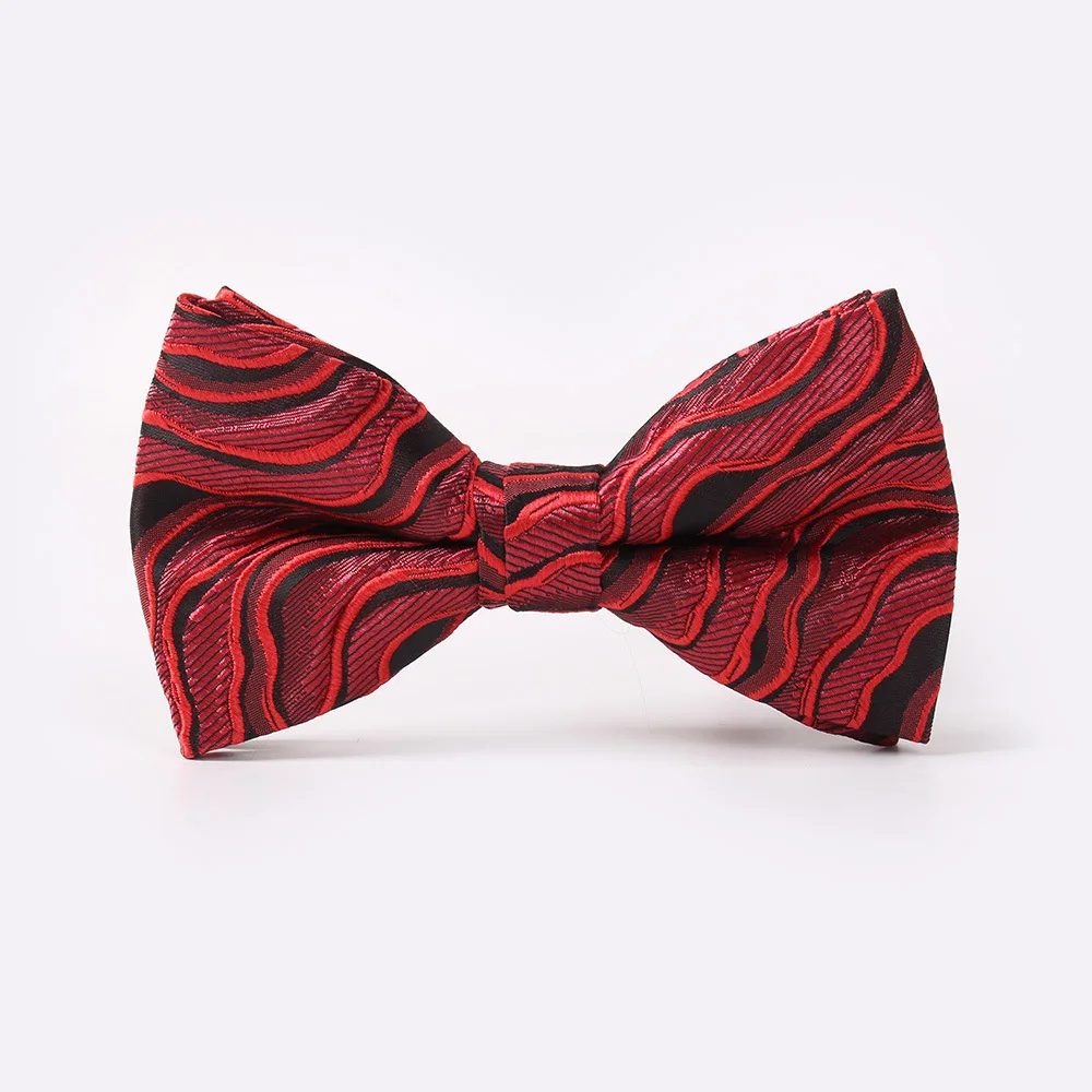 2017 высокое качество 3D мужской галстук бабочка из микрофибра полиэстер Полосатый