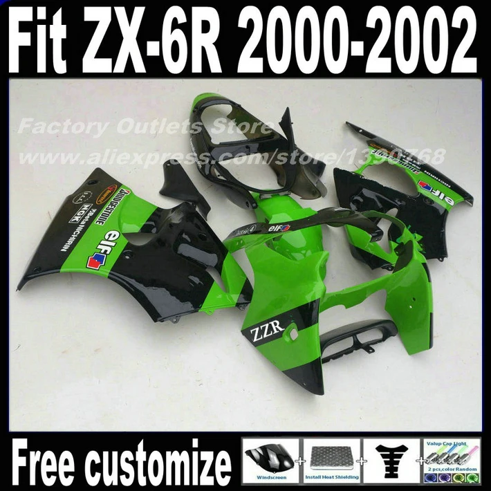 Лидер продаж, обтекатель для Kawasaki ZX-6R обтекатели 2000 2001 2002 зеленый черный мотоцикл ниндзя 636 ZX-6R 00 01 02 FA65
Лидер продаж, обтекатель для Kawasaki ZX-6R обтекатели 2000 2001 2002 зеленый черный мотоцикл ниндзя 636 ZX-6R 00 01 02 FA65