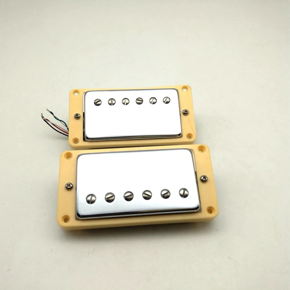 Высококачественные звукосниматели для гитары AlniCo Humbucker звукосниматели 4c хромированный чехол для шеи и моста 1 комплект Сделано в Корее
Высококачественные звукосниматели для гитары AlniCo Humbucker звукосниматели 4c хромированный чехол для шеи и моста 1 комплект Сделано в Корее