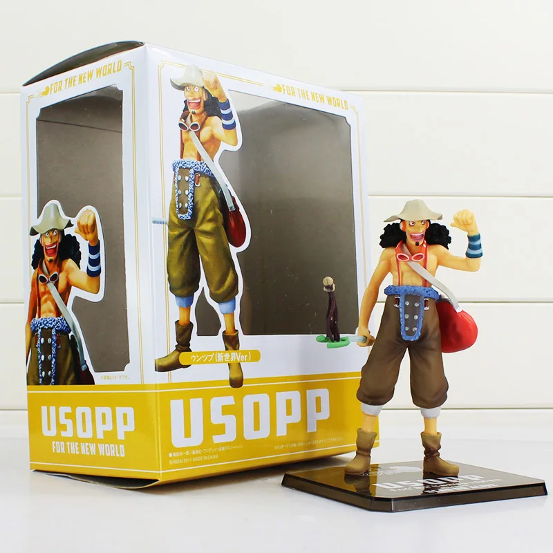 1Pcs Anime Two Years Later New World the Usopp Action Figures PVC Doll Toys Collection
1Pcs Anime Two Years Later New World the Usopp Action Figures PVC Doll Toys Collection
