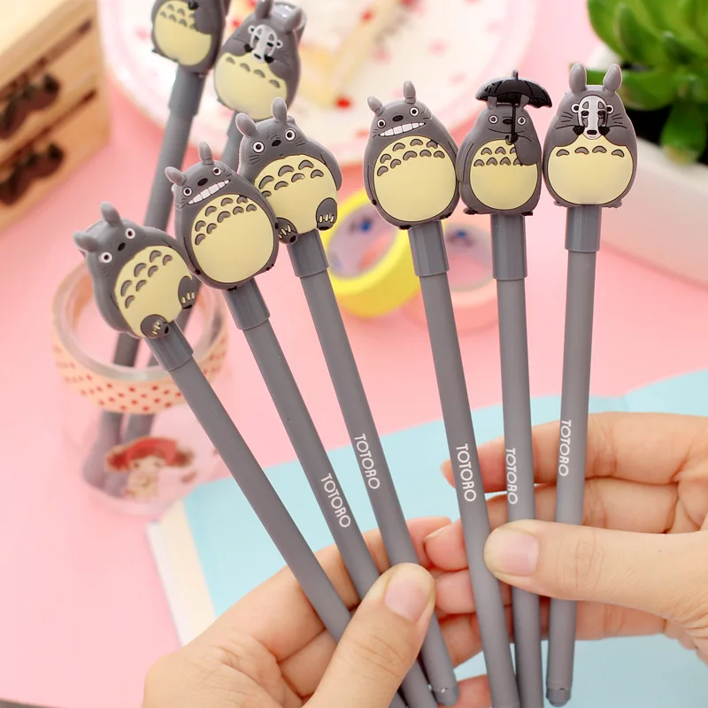 Novelty Cute My Neighbor Totoro Gel Ink Pen Signature Pen Escolar School Office Supply Promotional Gift Ink 0.5mm Pen 1PCS
Novelty Cute My Neighbor Totoro Gel Ink Pen Signature Pen Escolar School Office Supply Promotional Gift Ink 0.5mm Pen 1PCS