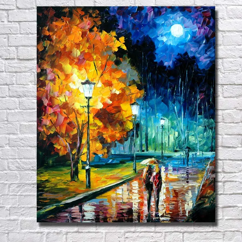 HOT 100% Handpainted Oil Painting On Canvas knife street night scene Modern Wall Art picture for Room home Decoration no Framed
HOT 100% Handpainted Oil Painting On Canvas knife street night scene Modern Wall Art picture for Room home Decoration no Framed
