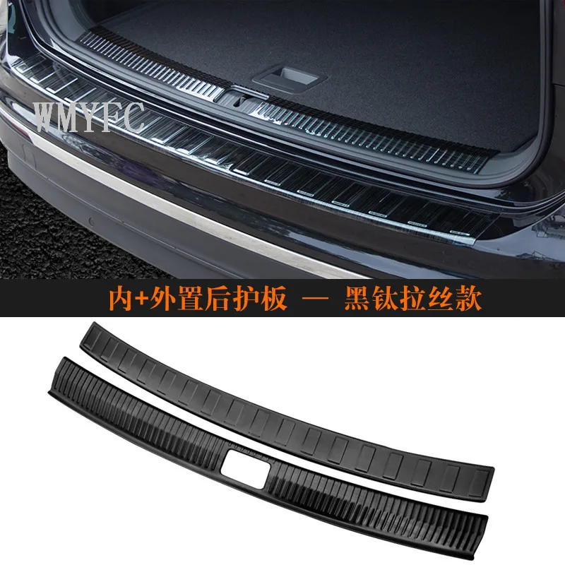 2pcs Car stainless steel Exterior+Interior Rear Trunk sill plate cover For VW Tiguan L 2017 2018
2pcs Car stainless steel Exterior+Interior Rear Trunk sill plate cover For VW Tiguan L 2017 2018