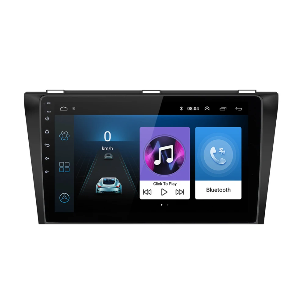 Автомагнитола 2 din мультимедийный плеер для Mazda 3 2004 2005 2006 2007 2008 2009 maxx axel DVD GPS android 8