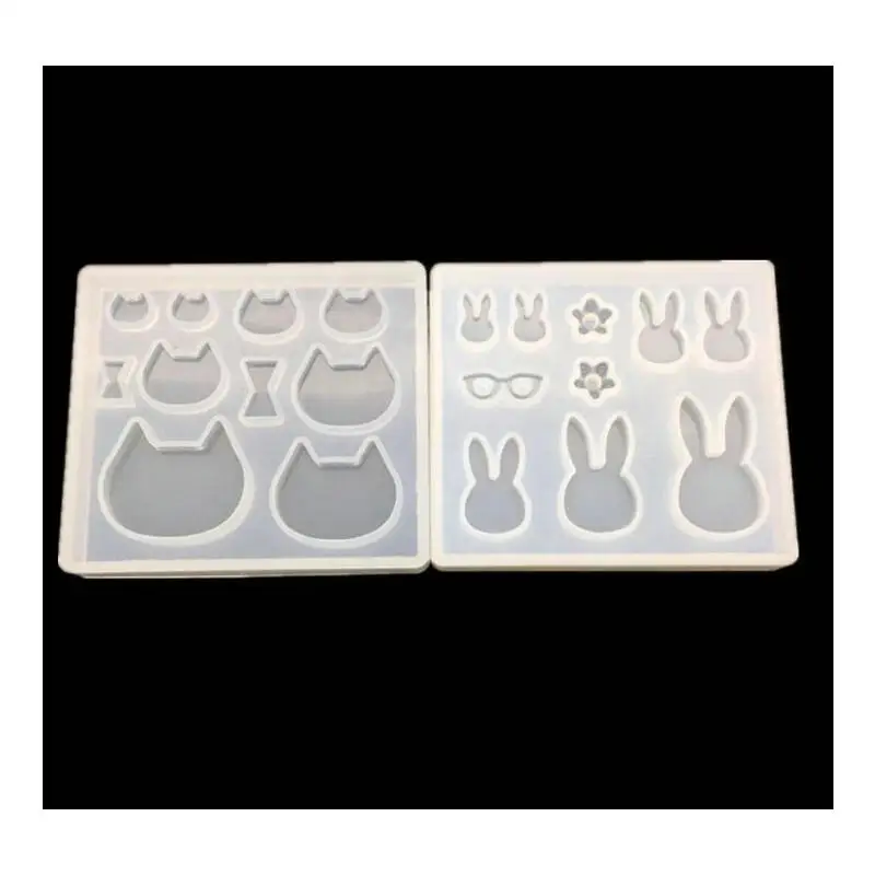 DIY Jewellery Pendant Handmade Cute Animal Cat Transparent Silicone Mold Resin Craft Tool Accessories cabochons Charms Molds
DIY Jewellery Pendant Handmade Cute Animal Cat Transparent Silicone Mold Resin Craft Tool Accessories cabochons Charms Molds