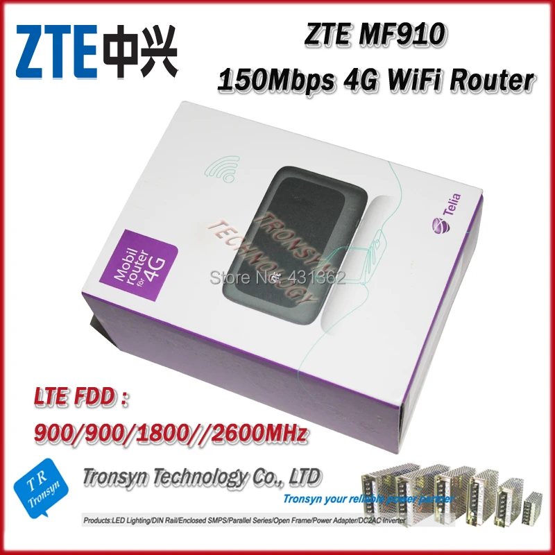 Hot Sale New Original Unlock 150Mbps ZTE MF910 4G WiFi Router With Sim Card Slot Support LTE FDD B3 B7 B8 B20
Hot Sale New Original Unlock 150Mbps ZTE MF910 4G WiFi Router With Sim Card Slot Support LTE FDD B3 B7 B8 B20