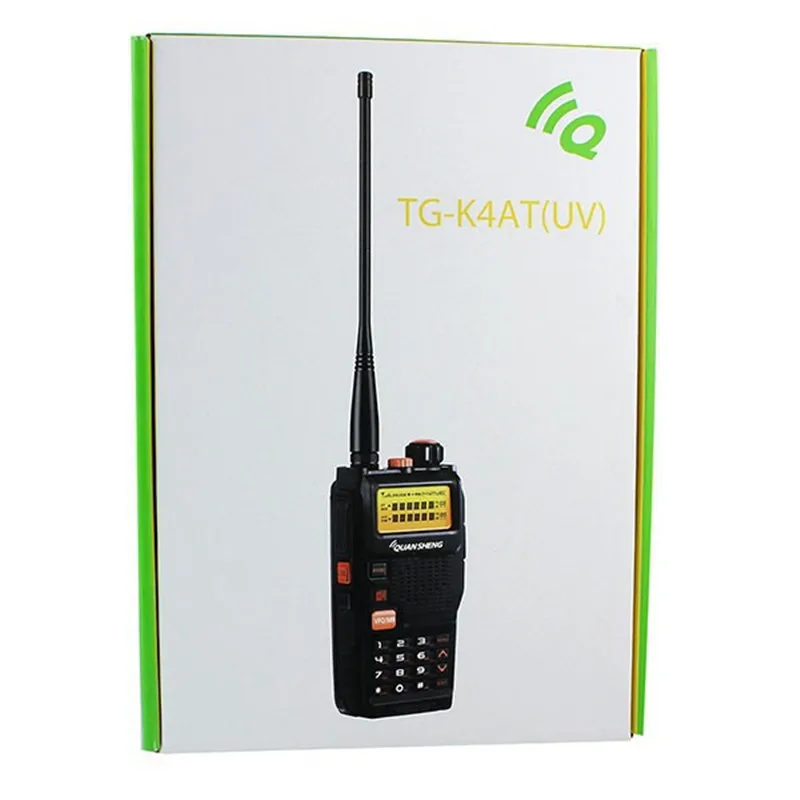 Рация QUANSHENG TG-K4AT(UV), портативная Двухдиапазонная радиостанция, УКВ, УВЧ, 128 каналов, DTMF, VOX, 10 шт.
Рация QUANSHENG TG-K4AT(UV), портативная Двухдиапазонная радиостанция, УКВ, УВЧ, 128 каналов, DTMF, VOX, 10 шт.