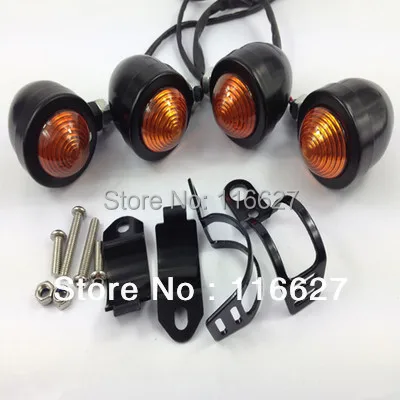 4x TURN SIGNAL Bullet LIGHT indicator for Harley Bobber Custom Chopper Cafe Vulcan Suzuki Honda Shadow Yamaha Cruisers
4x TURN SIGNAL Bullet LIGHT indicator for Harley Bobber Custom Chopper Cafe Vulcan Suzuki Honda Shadow Yamaha Cruisers