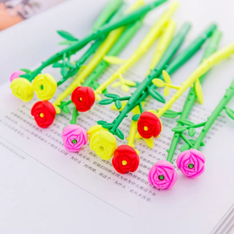1pcs/lot Creative Cute Cartoon Simulation Flower Gel Pen 3 Colors Random 0.38mm School And Office Supplies
1pcs/lot Creative Cute Cartoon Simulation Flower Gel Pen 3 Colors Random 0.38mm School And Office Supplies