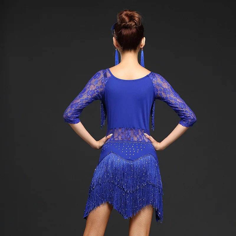 2019 Women Competition Dance Clothes Sequins Costume Tassels Fringe Salsa Dresses Ballroom Dance Ladies Latin Dress For Women
2019 Women Competition Dance Clothes Sequins Costume Tassels Fringe Salsa Dresses Ballroom Dance Ladies Latin Dress For Women
