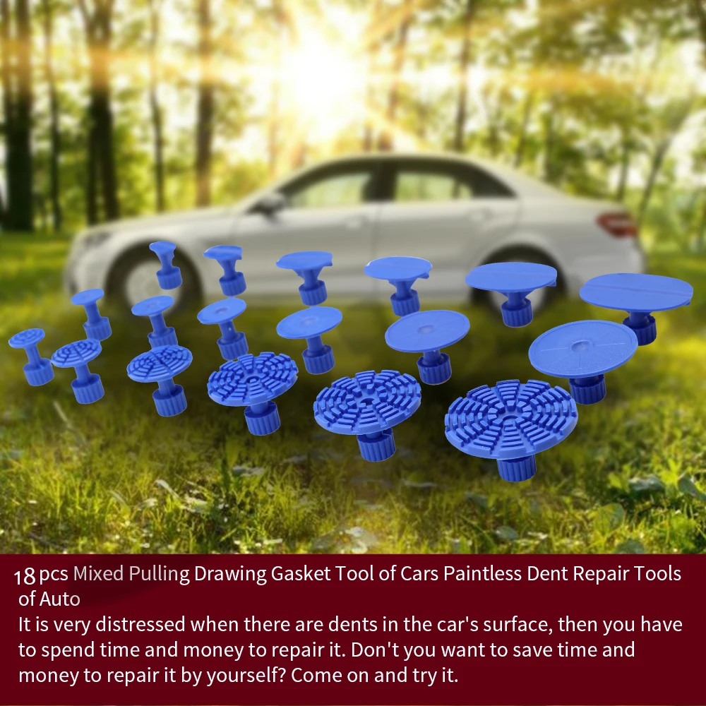 18pcs Car Dent Paintless Repair Tools Dent Puller Glue Tabs For Paintless-dent-repair auto dent repair tabs
18pcs Car Dent Paintless Repair Tools Dent Puller Glue Tabs For Paintless-dent-repair auto dent repair tabs