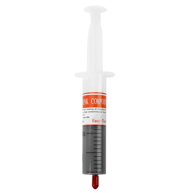 30g Grey Thermal Grease Paste Compound Silicone for Computer Desktop CPU Heat Sink
30g Grey Thermal Grease Paste Compound Silicone for Computer Desktop CPU Heat Sink