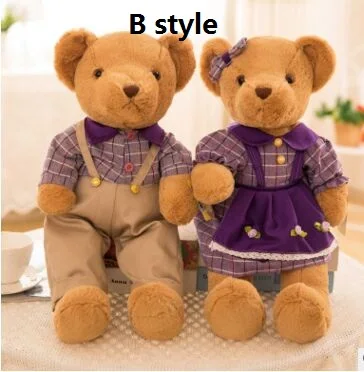 about 35cm lovers couples bears plush toy wedding teddy bear soft doll Valentine's Day ,proposal gift b2913
about 35cm lovers couples bears plush toy wedding teddy bear soft doll Valentine's Day ,proposal gift b2913