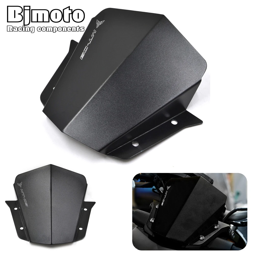Алюминиевый ветровой экран Bjmoto для мотоцикла и мотокросса с логотипом MT 09