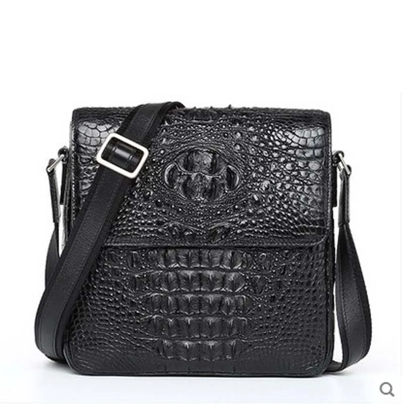 hlt Thai crocodile skins Single shoulder bag men crocodile bag business casual fashion vertical men's handbag
hlt Thai crocodile skins Single shoulder bag men crocodile bag business casual fashion vertical men's handbag