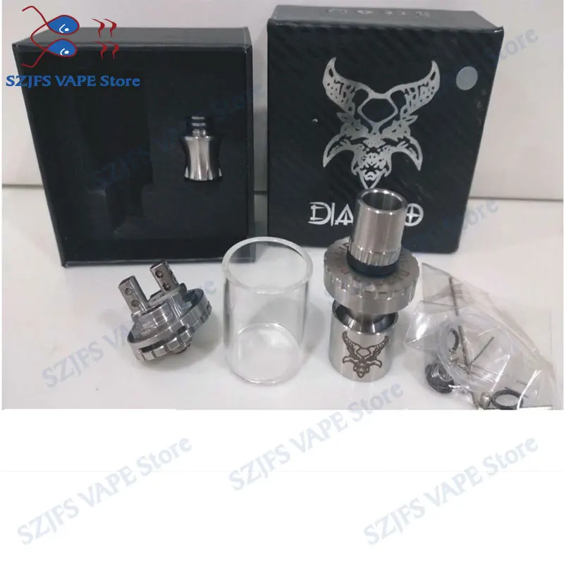 UNDER TWO Mini RTA Tank e cigarette Atomizer RTA 22mm 2.5ml FlowAir Vaporizer Electronic Cigarette Tank Vaping RTA
UNDER TWO Mini RTA Tank e cigarette Atomizer RTA 22mm 2.5ml FlowAir Vaporizer Electronic Cigarette Tank Vaping RTA