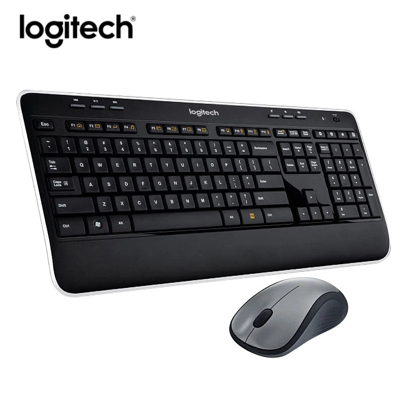Logitech MK520 Wireless Keyboard and Mouse Combo Gaming Laptop PC Gamer Ergonomics Multimedia Mouse Keyboard Unifying Receiver
Logitech MK520 Wireless Keyboard and Mouse Combo Gaming Laptop PC Gamer Ergonomics Multimedia Mouse Keyboard Unifying Receiver