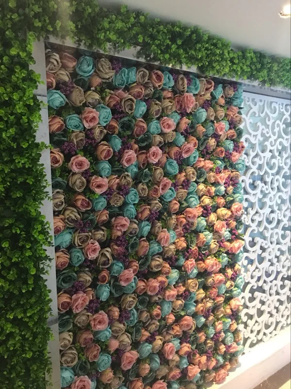 2.4M x 2.4M Wedding Roses Flower Wall Flower Backdrop with aluminium pipe stand Wedding Decoration
2.4M x 2.4M Wedding Roses Flower Wall Flower Backdrop with aluminium pipe stand Wedding Decoration
