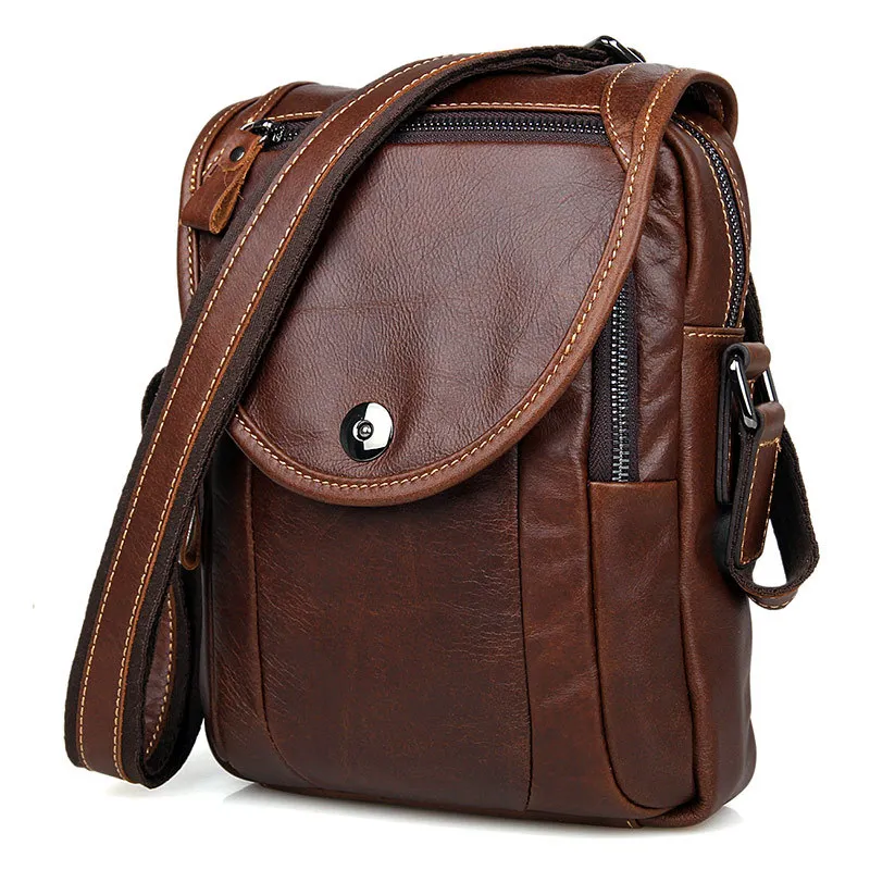 Crossbody Bag For Men Messenger Bags Cow Leather Brown Business Travel Small Mini Vintage Brand Casual Flap Shoulder Bags Male
Crossbody Bag For Men Messenger Bags Cow Leather Brown Business Travel Small Mini Vintage Brand Casual Flap Shoulder Bags Male