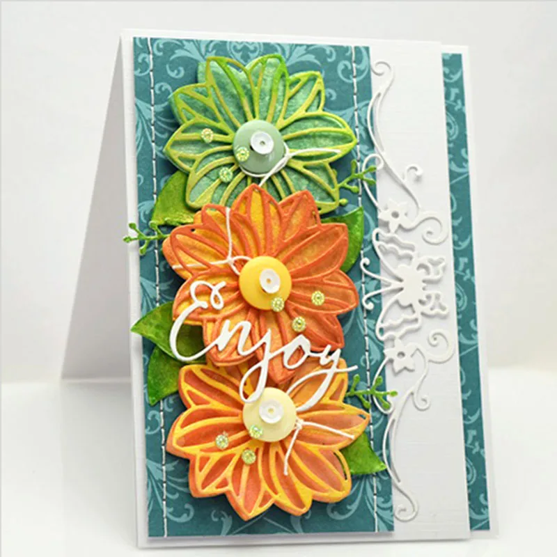 Flower Daisy Metal Cutting Dies Stencils For DIY Scrapbooking Decorative Embossing Suit Paper Cards Die Cutting Tool 2018
Flower Daisy Metal Cutting Dies Stencils For DIY Scrapbooking Decorative Embossing Suit Paper Cards Die Cutting Tool 2018