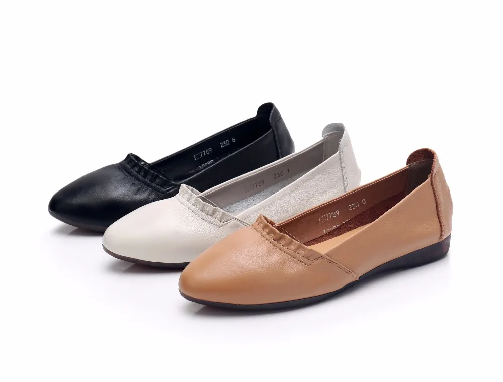 GKTINOO Women Ballet Flats Shoes Genuine Leather Slip on ladies Shallow Moccasins Casual Shoes Female Summer Loafer Shoes Women
GKTINOO Women Ballet Flats Shoes Genuine Leather Slip on ladies Shallow Moccasins Casual Shoes Female Summer Loafer Shoes Women