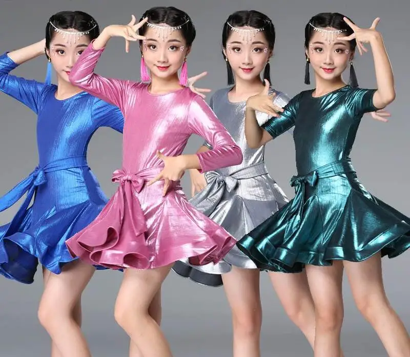 2019 New Latin Dance Dress For Girls Long Sleeve Lace Standard Ballroom Dancing Dresses For Kids Performance Wear Salsa Clothes
2019 New Latin Dance Dress For Girls Long Sleeve Lace Standard Ballroom Dancing Dresses For Kids Performance Wear Salsa Clothes