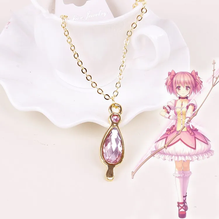 Женское волшебное ожерелье из сплава Puella Magi Madoka Magica подарок для косплея Прямая