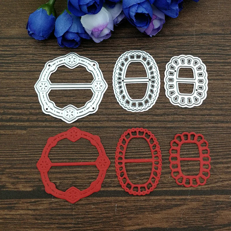 Metal Cutting Dies 3pcs Ribbon clasp buckle for DIY Scrapbooking Photo Album Embossing Paper Cards Decorative Craft
Metal Cutting Dies 3pcs Ribbon clasp buckle for DIY Scrapbooking Photo Album Embossing Paper Cards Decorative Craft