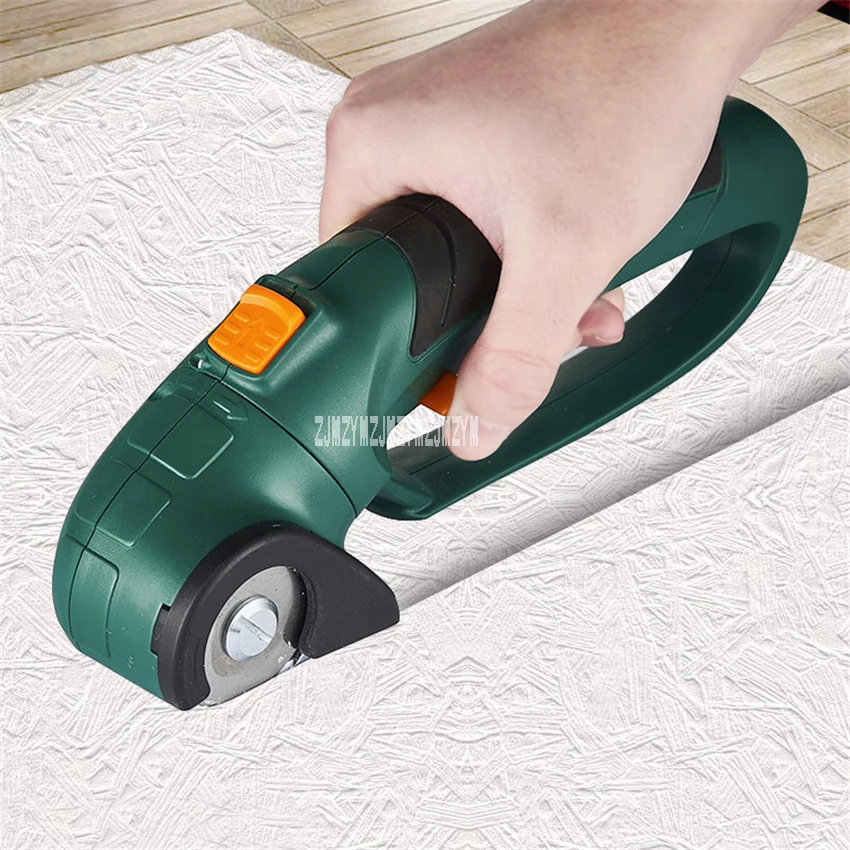 ET2806 Rechargeable Multi-purpose Cutting Scissors Electric Scissors Hand-held Circular Knife Cutting Machine 1.3Ah 3.6V 240RPM
ET2806 Rechargeable Multi-purpose Cutting Scissors Electric Scissors Hand-held Circular Knife Cutting Machine 1.3Ah 3.6V 240RPM