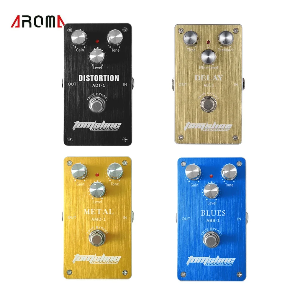 Aroma Guitar Pedal Distortion Electric Guitar Effect Pedal True Bypass Delay/ Matel/ Blues Distortion Guitar Accessories
Aroma Guitar Pedal Distortion Electric Guitar Effect Pedal True Bypass Delay/ Matel/ Blues Distortion Guitar Accessories