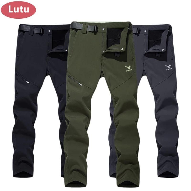 LUTU Men Autumn Winter fleece mountain hiking pants Outdoor Waterproof Trekking pant Camping ski outdoor softshell pants
LUTU Men Autumn Winter fleece mountain hiking pants Outdoor Waterproof Trekking pant Camping ski outdoor softshell pants