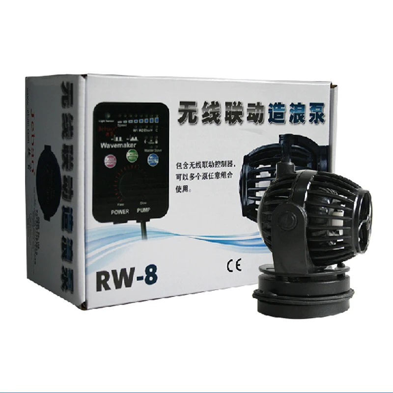 110~240v Jebao RW-8 Aquarium Wave Maker Propeller Wireless Control Master/Slave Pump
110~240v Jebao RW-8 Aquarium Wave Maker Propeller Wireless Control Master/Slave Pump