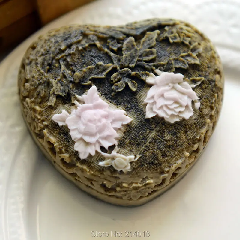 Silicone Molds Soap Mold Candle Molds Handmade Heart Shape with Beautiful Flowers Moulds Silica Gel Rubber PRZY 001 Eco-friendly
Silicone Molds Soap Mold Candle Molds Handmade Heart Shape with Beautiful Flowers Moulds Silica Gel Rubber PRZY 001 Eco-friendly