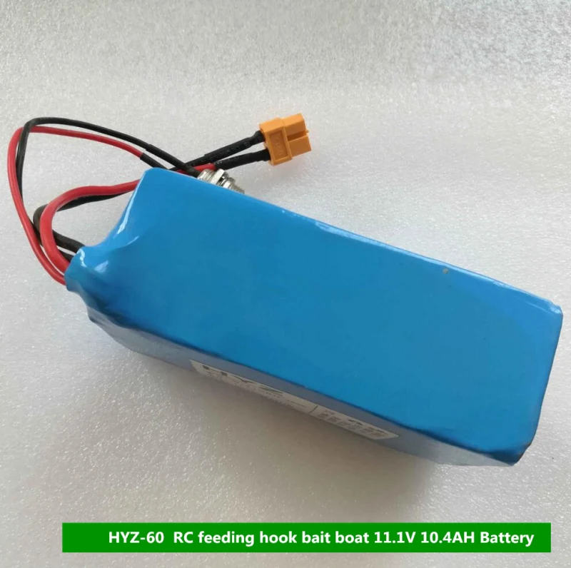 Free shipping Original HYZ-60 RC bait boat Spare Parts 11.1V 10.4AH battery For HYZ-60 Remote Control Fishing B
Free shipping Original HYZ-60 RC bait boat Spare Parts 11.1V 10.4AH battery For HYZ-60 Remote Control Fishing B