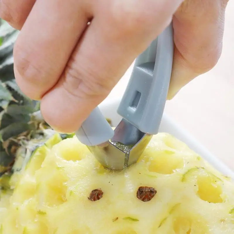 Creative Pineapple Eye Peeler Stainless Steel Cutter Practical Seed Remover Clip Corer Slicer Clip Fruit Tools Kitchen Gadgets
Creative Pineapple Eye Peeler Stainless Steel Cutter Practical Seed Remover Clip Corer Slicer Clip Fruit Tools Kitchen Gadgets