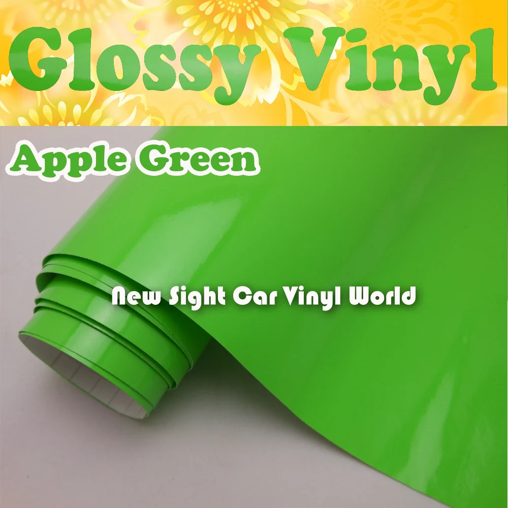 High Quality Apple Green Glossy Green Car Vinyl Film Air Free For Car Decals Size:1.52*30m/Roll(5ft * 98ft)
High Quality Apple Green Glossy Green Car Vinyl Film Air Free For Car Decals Size:1.52*30m/Roll(5ft * 98ft)