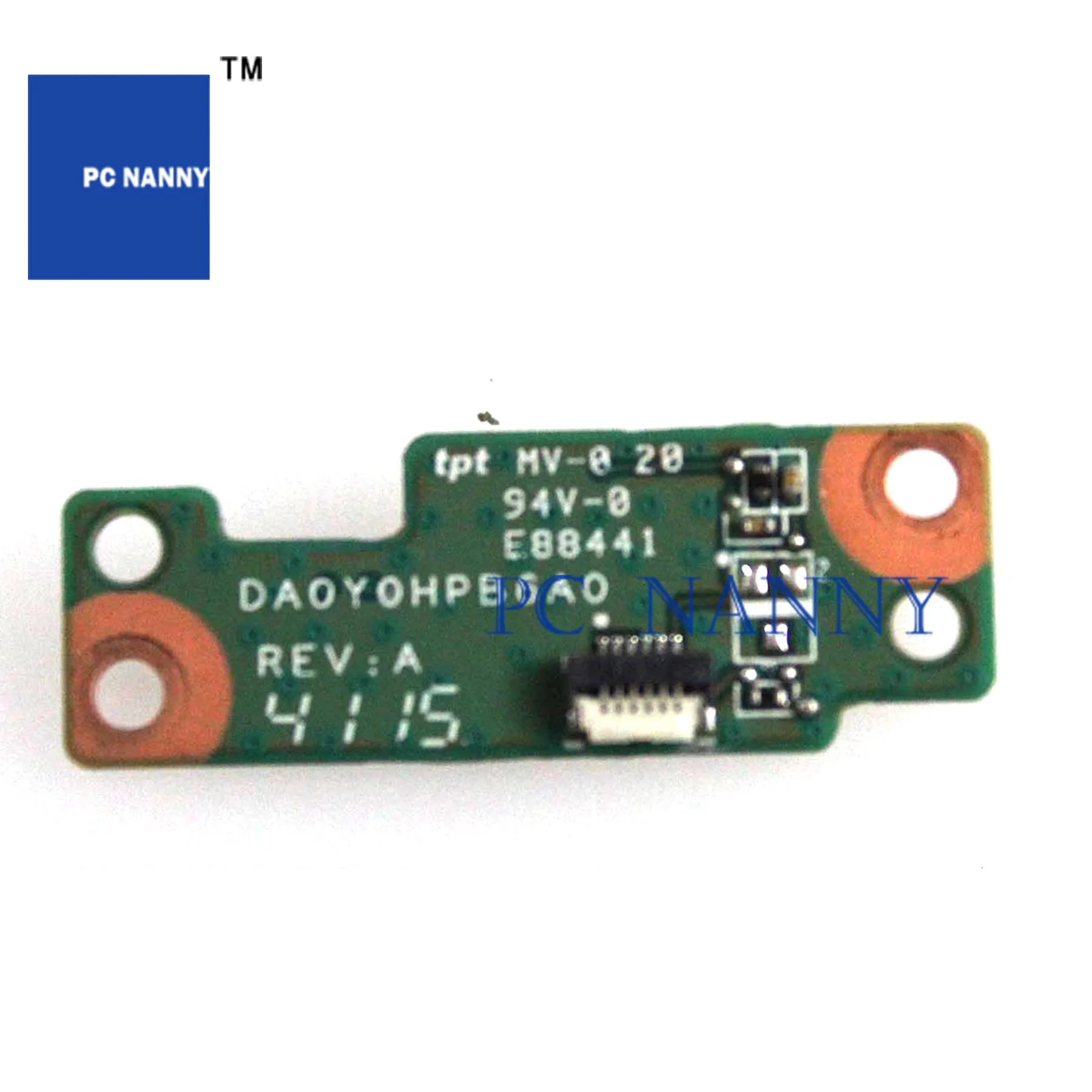 PCNANNY FOR HP 11-R 11-Y POWER BUTTON BOARD DA0Y0HPB6A0 audio usb board DA0Y0HAB6D0 touchpad TM-03103-002
PCNANNY FOR HP 11-R 11-Y POWER BUTTON BOARD DA0Y0HPB6A0 audio usb board DA0Y0HAB6D0 touchpad TM-03103-002