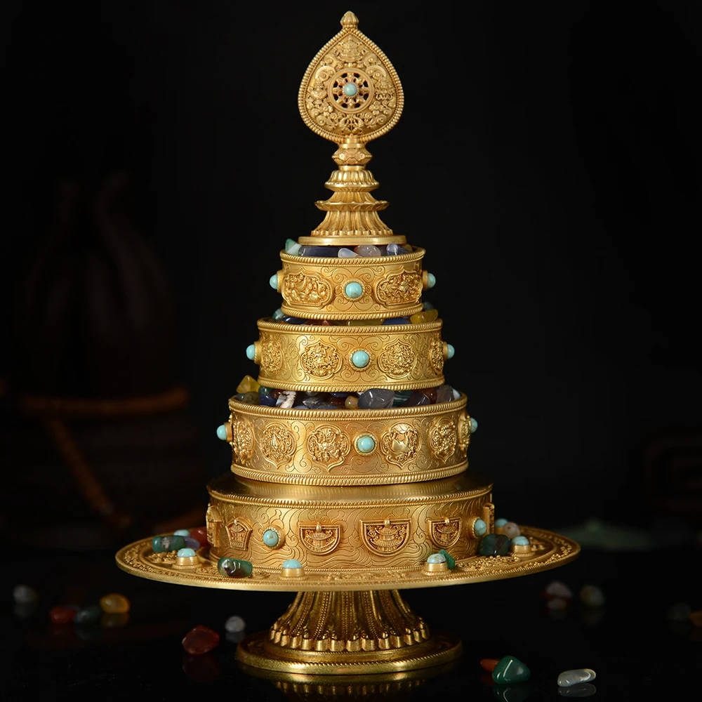 TOP GOOD Buddhist supplies -efficacious Talisman # Tibetan Thirty-seven The eight auspicious Manja Mandala disc gilding statue
TOP GOOD Buddhist supplies -efficacious Talisman # Tibetan Thirty-seven The eight auspicious Manja Mandala disc gilding statue