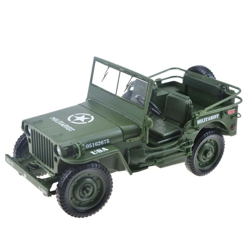 Игрушечные машинки 1:18 масштаб высокая симуляция военные мировые войны классический Willys Тактический Джип внедорожник литые игрушки коллек...
Игрушечные машинки 1:18 масштаб высокая симуляция военные мировые войны классический Willys Тактический Джип внедорожник литые игрушки коллек...