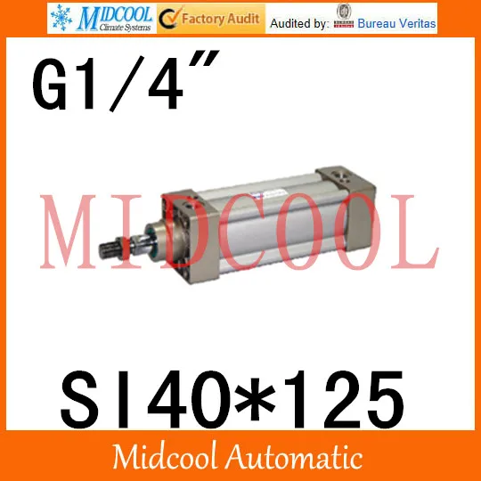 SI series ISO6431Standard cylinder SI40*125 port 1/4" bore 40mm Adjustable cylinder
SI series ISO6431Standard cylinder SI40*125 port 1/4" bore 40mm Adjustable cylinder