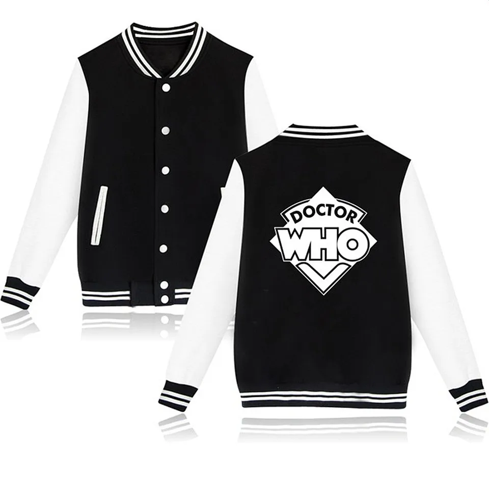 Doctor Who sweatshirt baseball Jacket men/women uniform coat doctor who harajuku hoodies women doctor who Jackets clothes 4XL
Doctor Who sweatshirt baseball Jacket men/women uniform coat doctor who harajuku hoodies women doctor who Jackets clothes 4XL