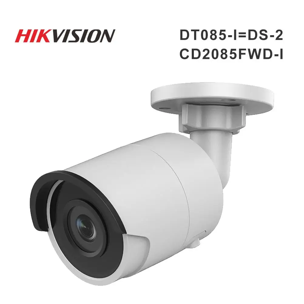 Hikvision OEM IP Camera 8MP DT085-I (DS-2CD2085FWD-I) Bullet network CCTV Camera Updateable POE WDR POE SD Card Slot
Hikvision OEM IP Camera 8MP DT085-I (DS-2CD2085FWD-I) Bullet network CCTV Camera Updateable POE WDR POE SD Card Slot