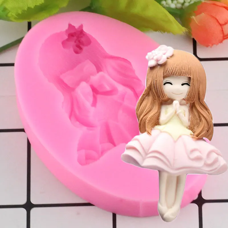 Sugar Craft Girl Shape Fondant Silicone Mould Kitchen Baking Chocolate Pastry Candy Clay Making Cupcake Decoration Tools
Sugar Craft Girl Shape Fondant Silicone Mould Kitchen Baking Chocolate Pastry Candy Clay Making Cupcake Decoration Tools