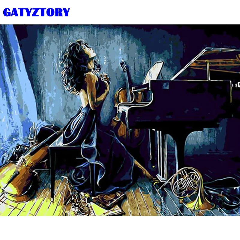 GATYZTORY Frame Piano Women DIY Painting By Numbers Kits Modern Wall Art Canvas Painting Unique Gift For Living Room Home Decor
GATYZTORY Frame Piano Women DIY Painting By Numbers Kits Modern Wall Art Canvas Painting Unique Gift For Living Room Home Decor