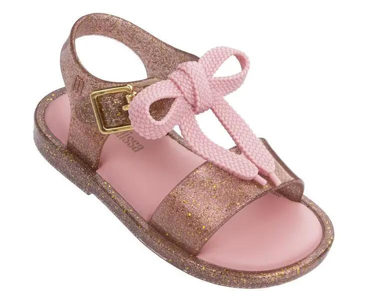 Мини-туфли новинка 2019 летняя стильная обувь-желе Нескользящие Детские пляжные