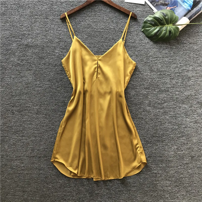 Summer Satin Nightsuits Women Nightwear Nightdress Sexy Lingerie Silk Ladies Nightgowns Pijamas Nightdress Sleepshirts
Summer Satin Nightsuits Women Nightwear Nightdress Sexy Lingerie Silk Ladies Nightgowns Pijamas Nightdress Sleepshirts
