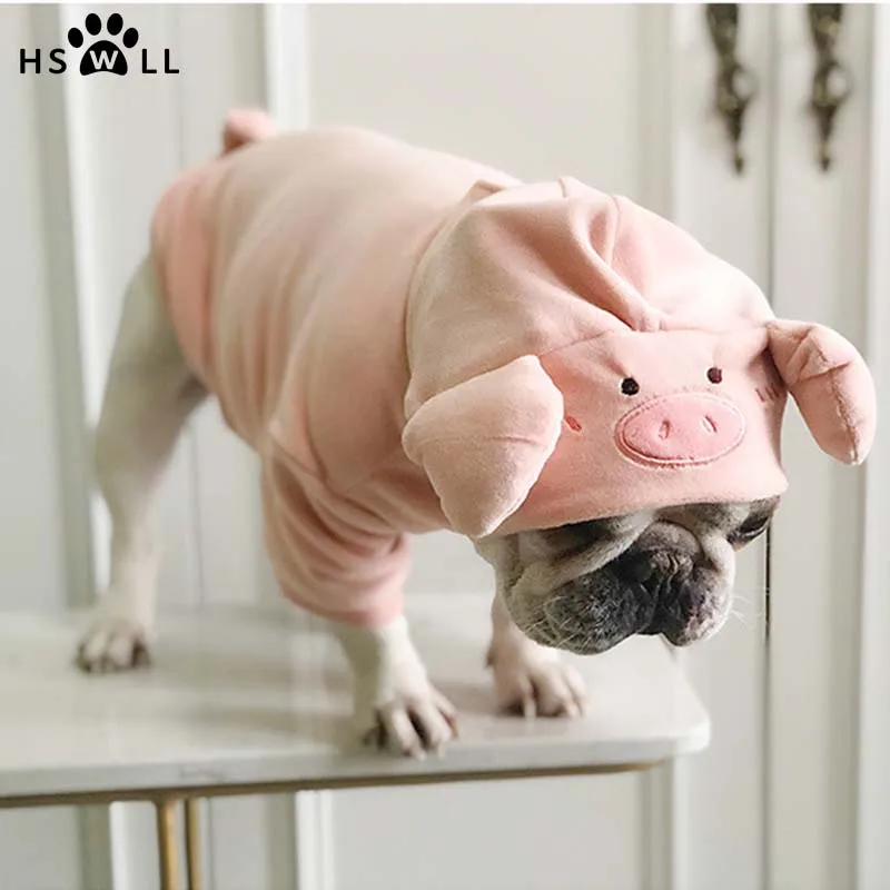 HSWLL Spring and Autumn New Pig Sweater Pig Years Creative Pet Clothes Cat Clothes Small Dog French Bulldog
HSWLL Spring and Autumn New Pig Sweater Pig Years Creative Pet Clothes Cat Clothes Small Dog French Bulldog