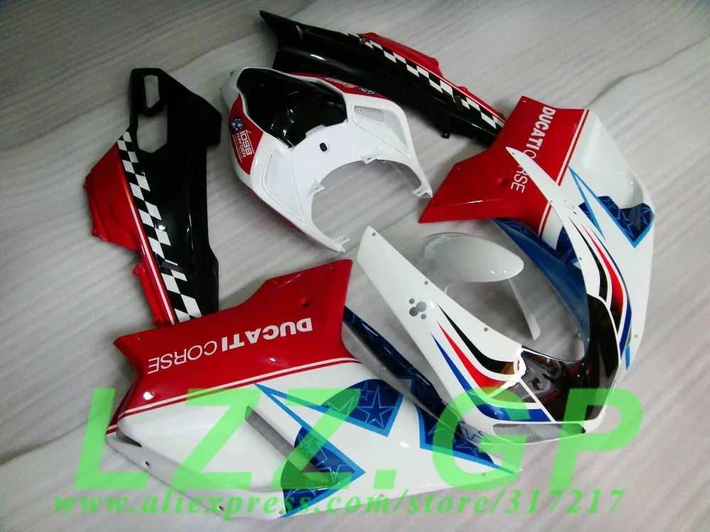 Injection mold Fairing kit for DUCATI 848 1098 1198 08 09 Ducati 1198 848 1098 2008 2009 ABS BLUE WHITE Fairings set
Injection mold Fairing kit for DUCATI 848 1098 1198 08 09 Ducati 1198 848 1098 2008 2009 ABS BLUE WHITE Fairings set