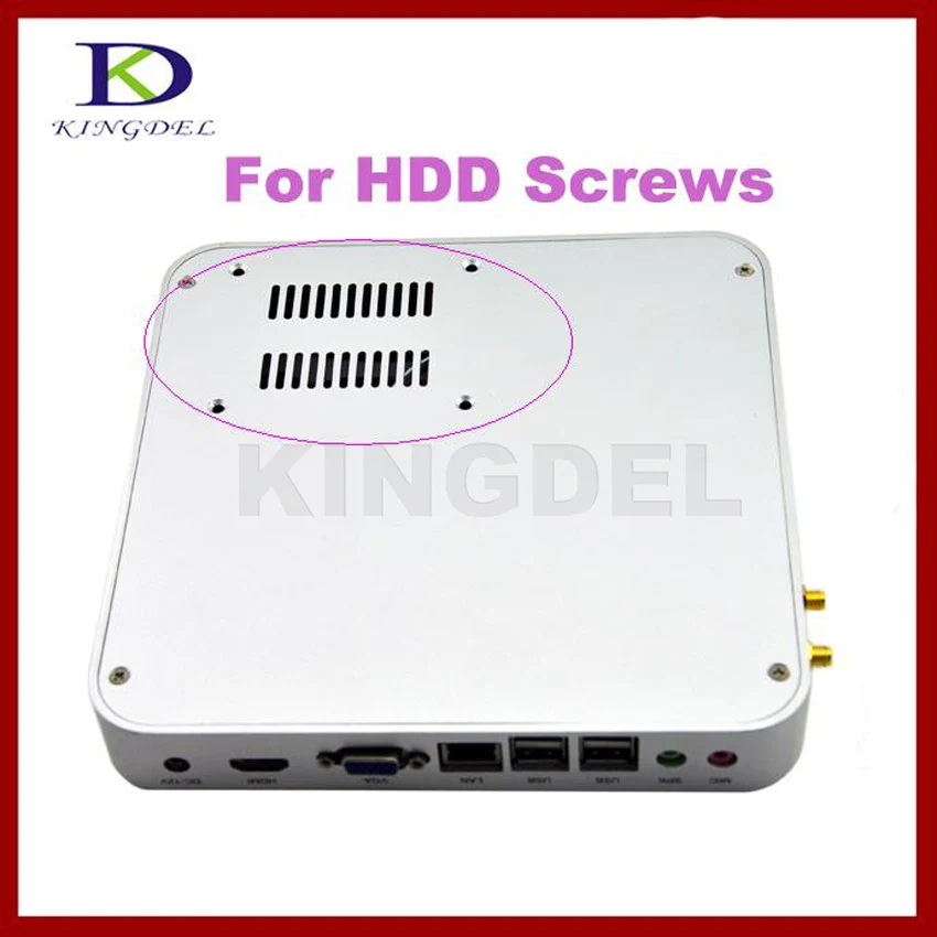 Kingdel тонкий клиент безвентиляторный мини-компьютер HTPC 4 Гб RAM/64 ГБ SSD Celeron 1007U 1037U 1080P HDMI Wifi Матовый Алюминиевый сплав чехол
Kingdel тонкий клиент безвентиляторный мини-компьютер HTPC 4 Гб RAM/64 ГБ SSD Celeron 1007U 1037U 1080P HDMI Wifi Матовый Алюминиевый сплав чехол