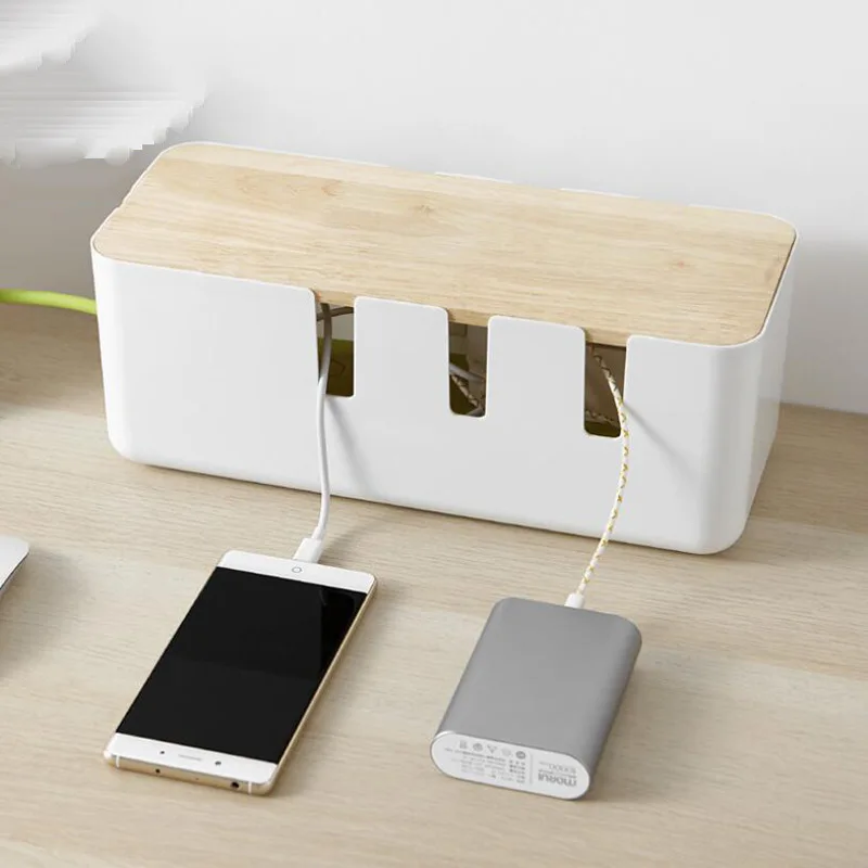 Plastic Wire Cable Storage Box Household Anti-dust Charger Socket Organizer Box Desktop Network Line Storage Bin
Plastic Wire Cable Storage Box Household Anti-dust Charger Socket Organizer Box Desktop Network Line Storage Bin